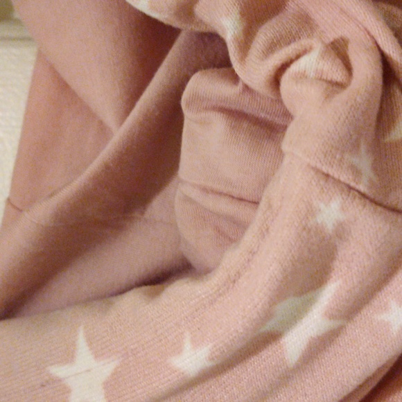 Lane Bryant Pink and white stars hooded sweatshirt size 22/24 - Picture 11 of 11